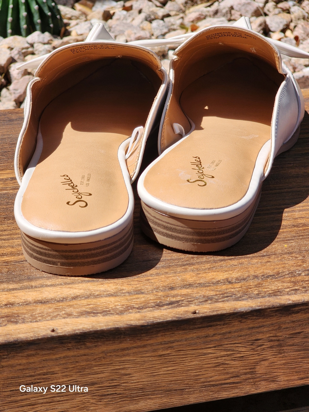 Seychelles Leni Women's Cream Slip-On Pointed Mules with Bow Accent Size 9.5 - Picture 6 of 6